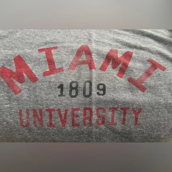 Miami University ❤️ Tee Short Sleeve - Large - Picture 2 of 6